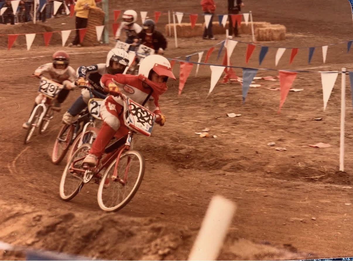 BMX race, early days