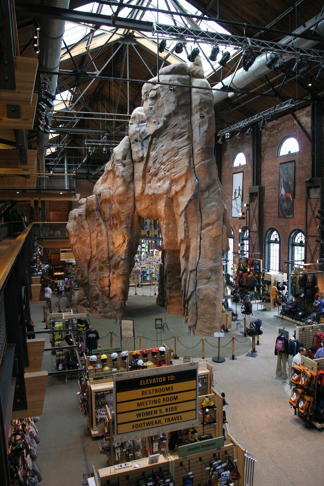 REI and Nordstrom store