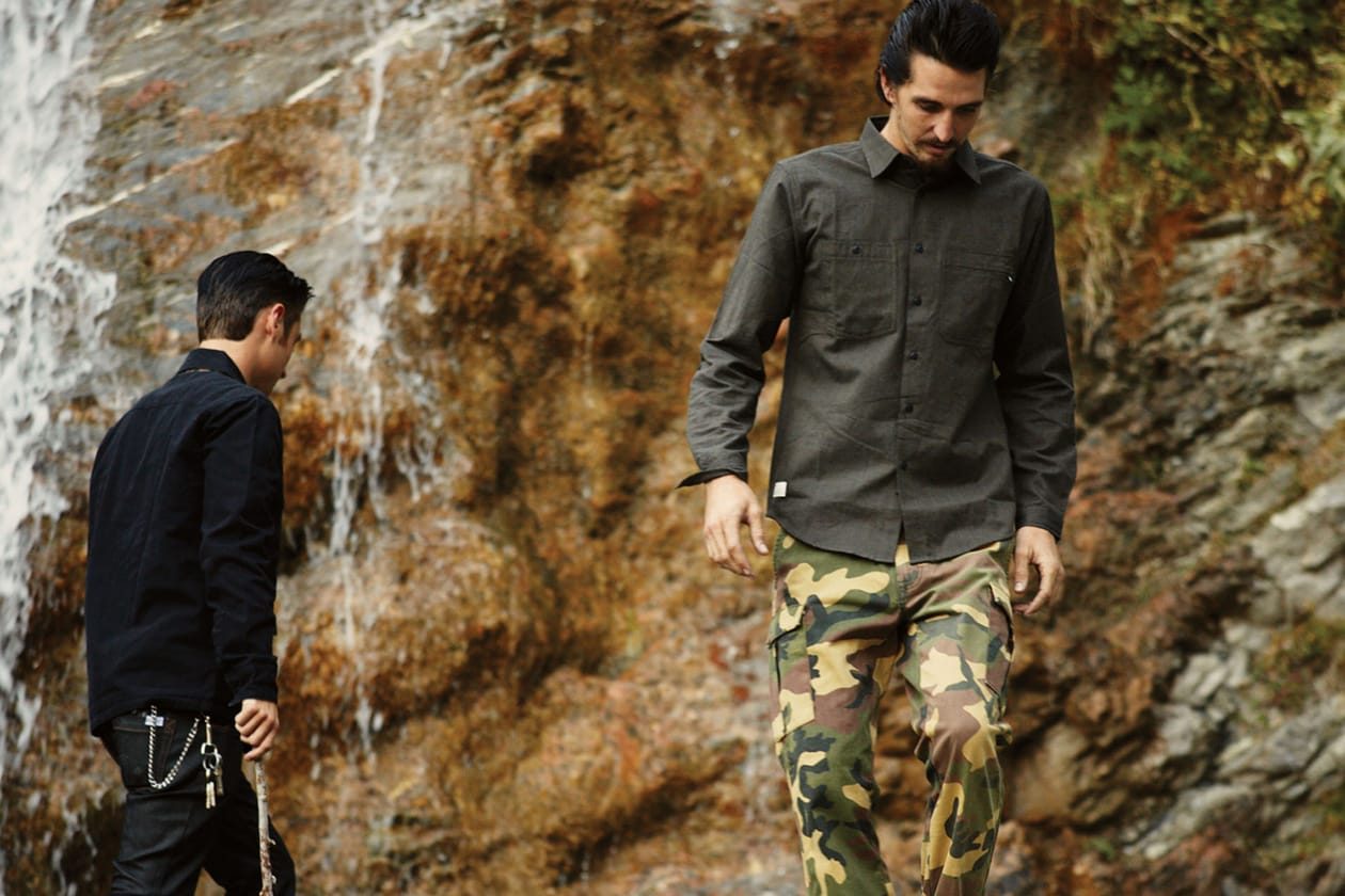 Matix lookbook at a waterfall, 2013
