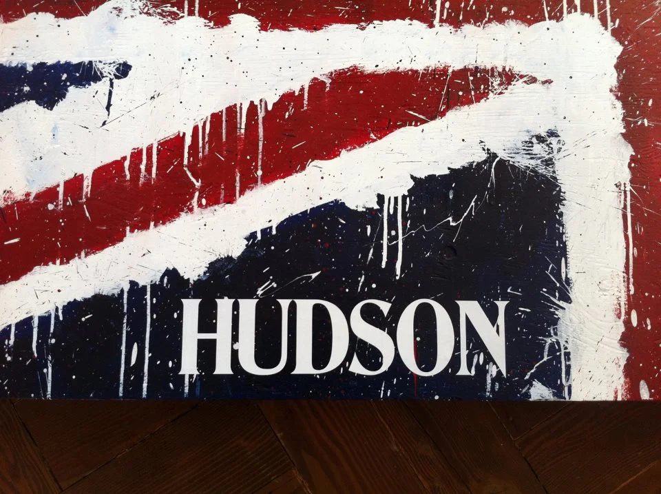 Hudson Union Jack canvas