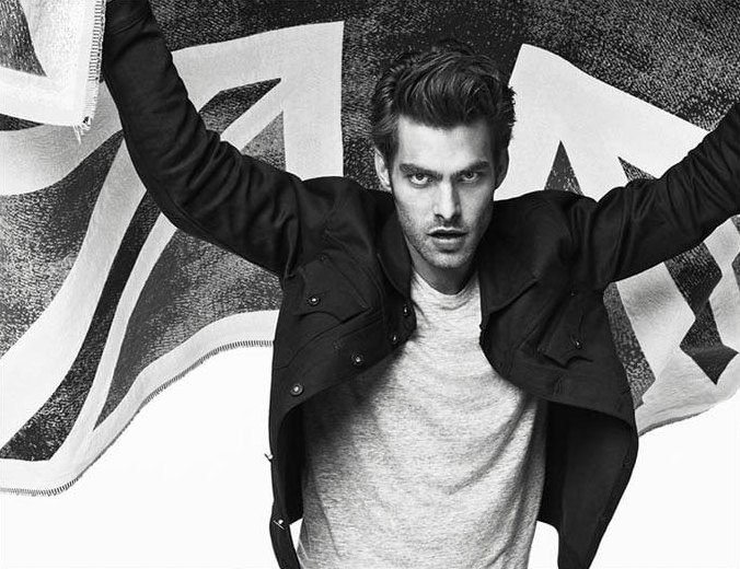 Jon Kortajarena with the Union Jack for Hudson, fall 2013