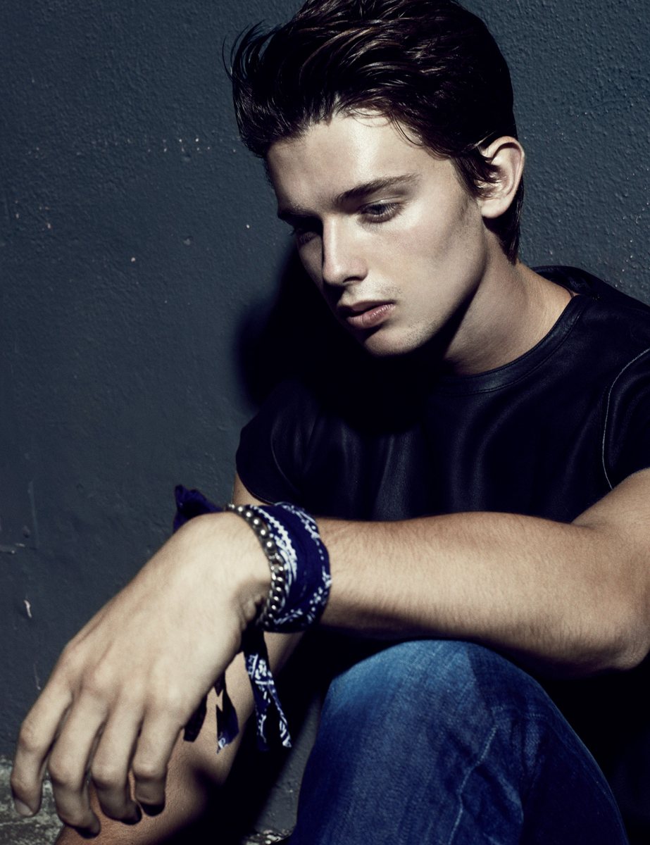 Patrick Schwarzenegger in Hudson jeans, Interview magazine, 2011