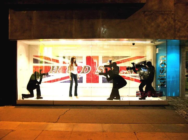 Hudson window display