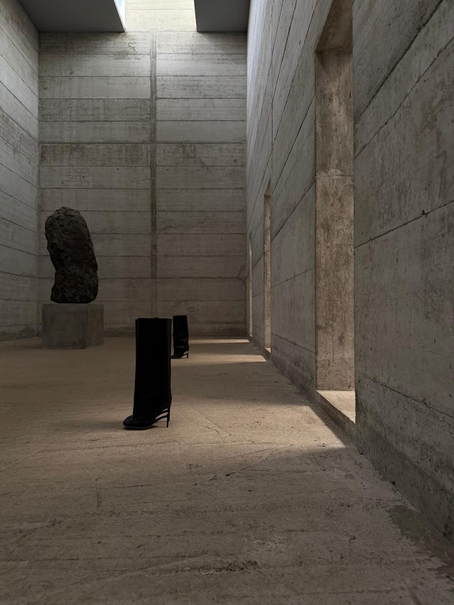 NVL-GARDE boots in a chapel